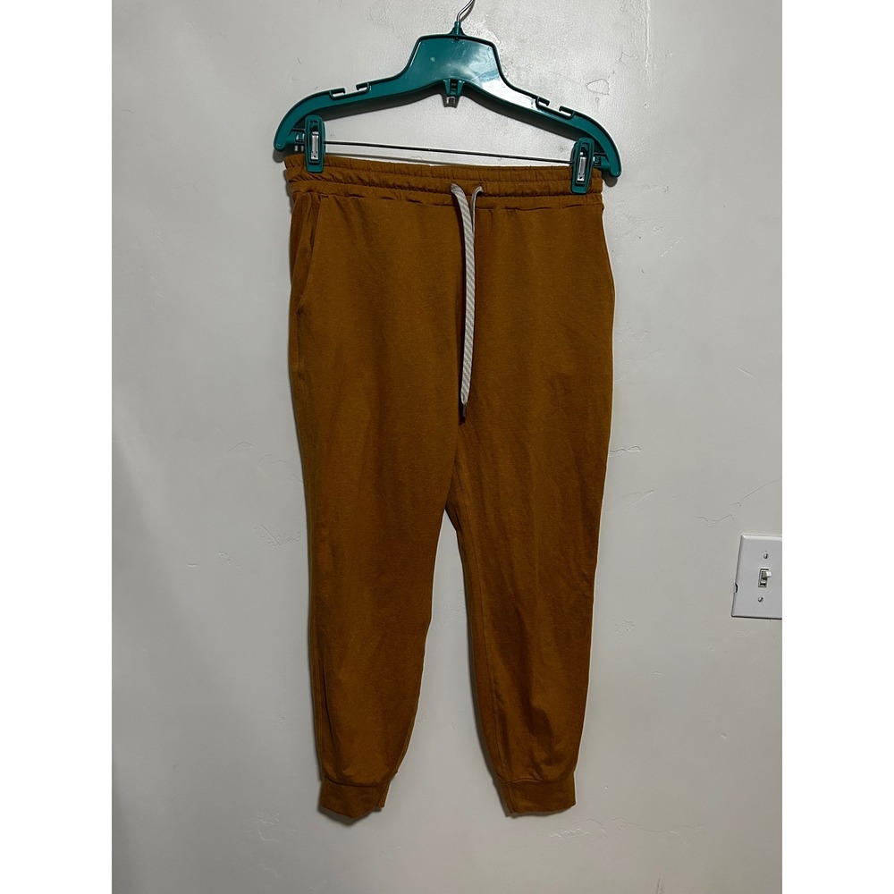 Vuori Performance Joggers Turmeric Heather Slim Tapered Activewear Pants